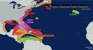 2013 Hurricane Season Strike Potential