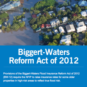 Biggert-Waters Flood Insurance Reform Act 
