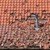 Storm,Damage,To,A,Tiled,Roof,,Destroyed,Roof,Tiles,,Ceramic