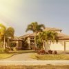 South,Florida,Single,Family,House,In,Sunny,Day.