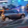 Miami,Beach,,Fl,-,July,18:,Cars,Moving,On,Flooded
