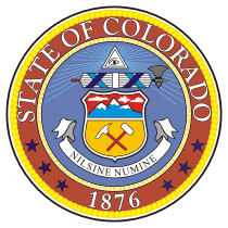 The Great Seal of the State of Colorado.