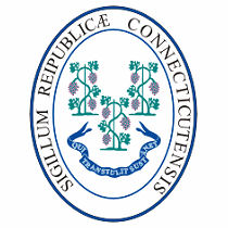The Great Seal of the State of Connecticut.