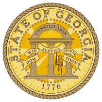 The Great Seal of the State of GA.