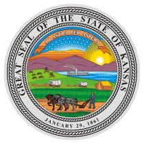 The Great Seal of the State of Kansas.