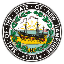The Great Seal of the State of New Hampshire.