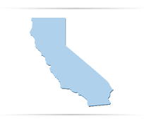 CA State Map Outline