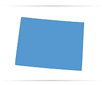 Colorado State Map Outline