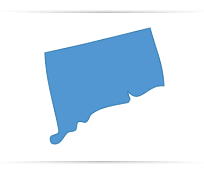 Connecticut State Map Outline