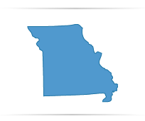 Missouri State Map Outline