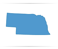 Nebraska State Map Outline