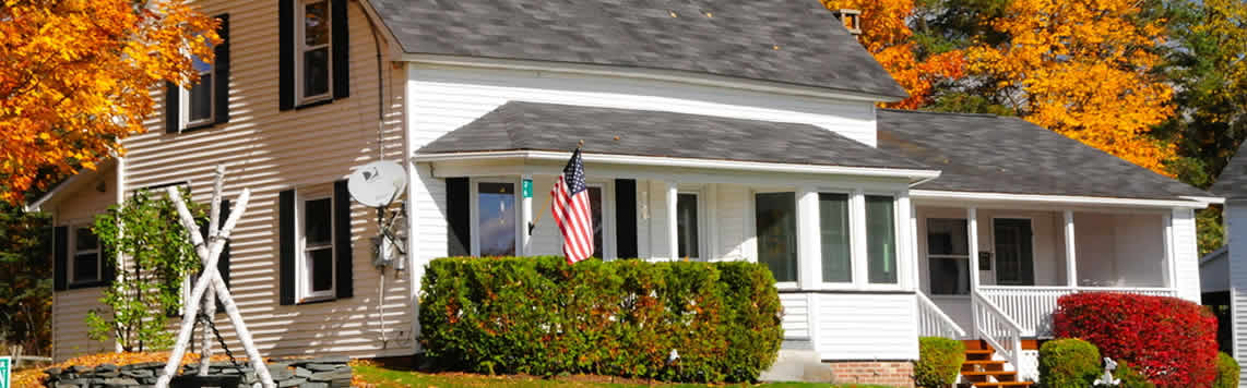 Picture of a home recently quoted for New Hampshire home insurance coverage.