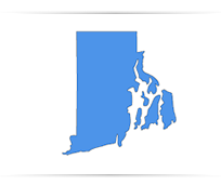 Rhode Island State Map Outline