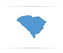 SC State Map Outline