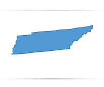 Tennessee State Map Outline