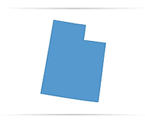 Utah State Map Outline