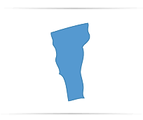 Vermont State Map Outline
